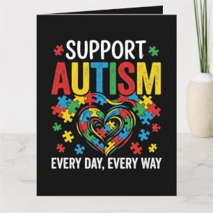 Tarjeta Conciencia del autismo