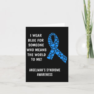 Tarjeta Conciencia del síndrome de Angelman
