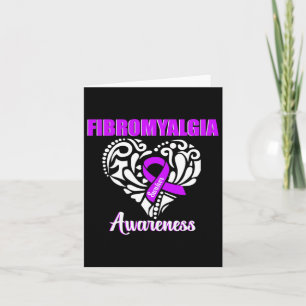 Tarjeta Conciencia Dolor Crónico Superviviente Mujer Guerr