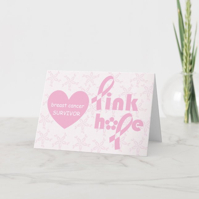 Tarjeta Conciencia rosada del cáncer de pecho de la cinta (Anverso)
