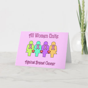 Tarjeta Conciencia sobre el cáncer de mama