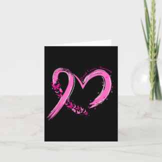 Tarjeta Conciencia sobre el cáncer de mama Cinta rosa Mari