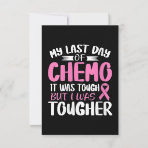 Tarjeta Conciencia sobre el cáncer de mama El último día d