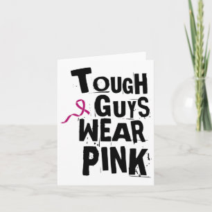 Tarjeta Conciencia sobre el cáncer de mama Tos Los chicos