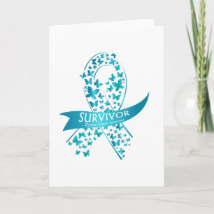 Tarjeta Conciencia sobre el cáncer de ovario