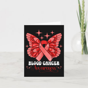 Tarjeta Conciencia sobre el cáncer de sangre