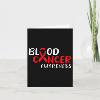 Tarjeta Conciencia sobre el cáncer de sangre 3