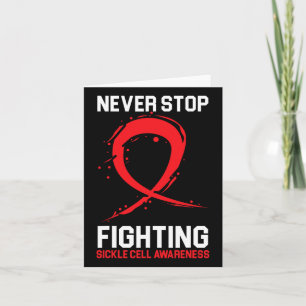 Tarjeta Conciencia sobre el cáncer de sangre Leucemia Linf