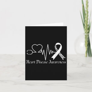 Tarjeta Conciencia sobre enfermedades del corazón Ve de ro