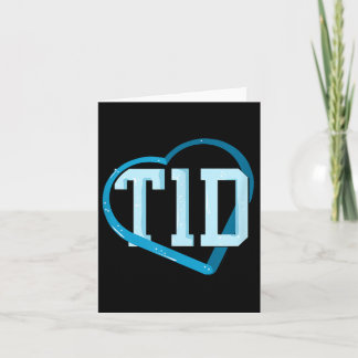 Tarjeta Conciencia sobre la Diabetes Tipo 1