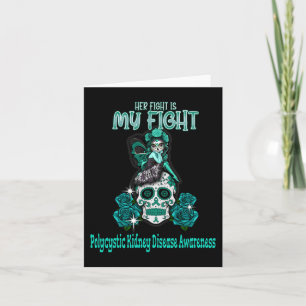 Tarjeta Conciencia sobre la enfermedad renal Su lucha es m