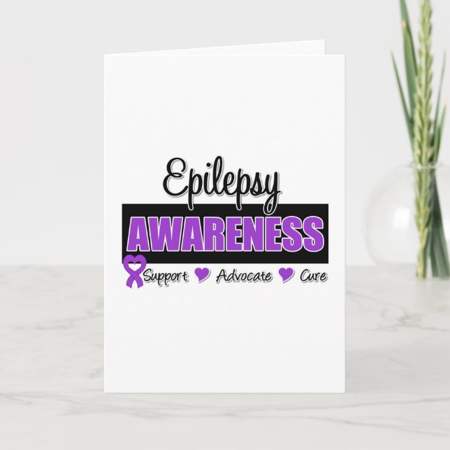 Tarjeta Conciencia sobre la epilepsia (Anverso)