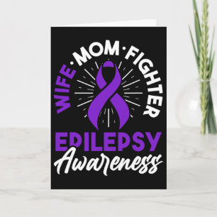Tarjeta Conciencia sobre la epilepsia Enfermedad Divertida