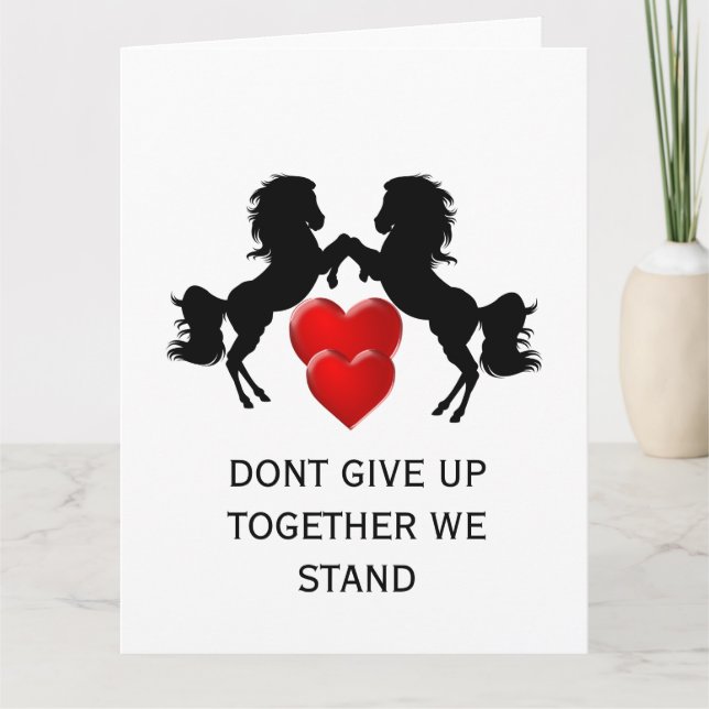 Tarjeta Conciencia sobre la leucemia no deja a mamá (Anverso)