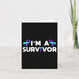 Tarjeta Conciencia Sobre La Prevención Del Suicidio Soy So