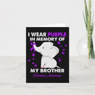 Tarjeta Conciencia Sobre La Sobredosis De Elefantes Que Us