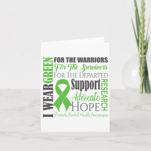 Tarjeta Conciencia sobre los problemas de salud