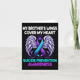 Tarjeta Conciencia sobre prevención del suicidio Mis Herma