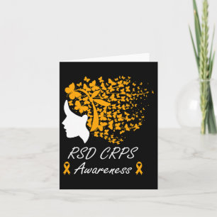 Tarjeta Conciencia Sobre Rsd Crps - Mujeres Mariposas Nara