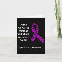 Conciencia sobre sobredosis de drogas