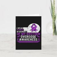 Conciencia sobre Sobredosis de Drogas En Memoria d