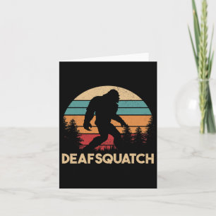 Tarjeta Conciencia Sorda Lengua de Señas Americana y 