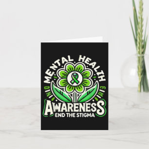 Tarjeta Conciencia suicida Depresión Ansiedad Salud mental