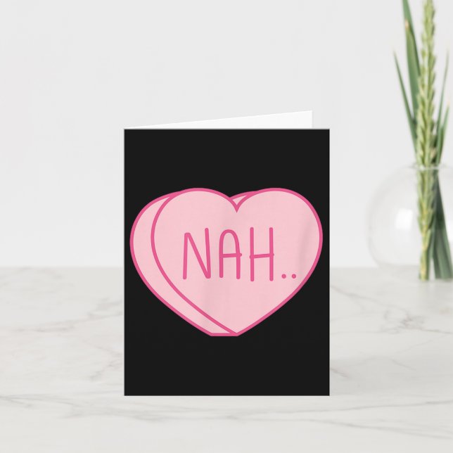 Tarjeta Conciencia unitaria anti-Día de San Valentín (Anverso)
