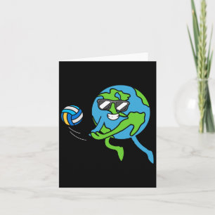 Tarjeta Concienciación ambiental por el Día del Voleibol T