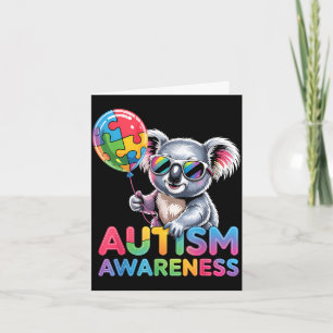 Tarjeta Concienciación sobre el autismo