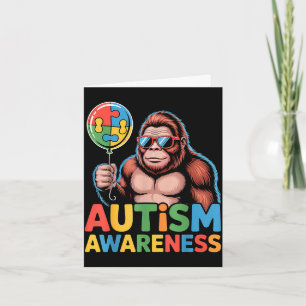 Tarjeta Concienciación sobre el autismo