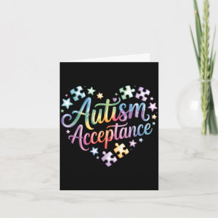 Tarjeta Concienciación sobre el autismo