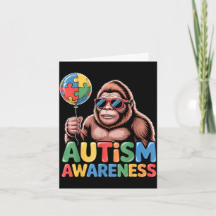 Tarjeta Concienciación sobre el autismo