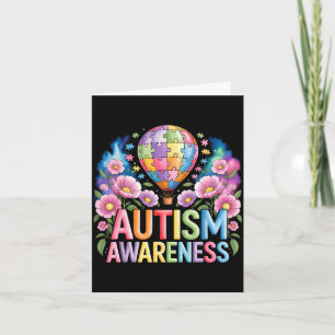Tarjeta Concienciación sobre el autismo