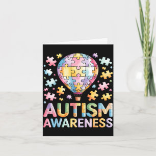 Tarjeta Concienciación sobre el autismo 