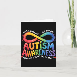 Tarjeta Concienciación sobre el autismo