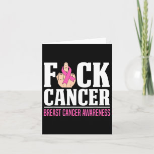 Tarjeta Concienciación sobre el cáncer de mama