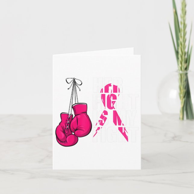 Tarjeta Concienciación sobre el cáncer de mama Escuadrón d (Anverso)