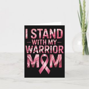 Tarjeta Concienciación sobre el cáncer de mama Mamá1