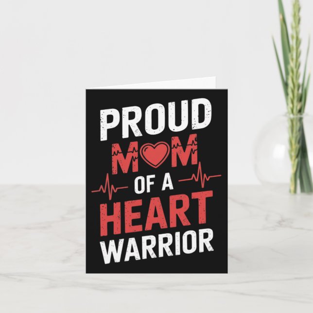 Tarjeta Concienciación sobre Enfermedades cardíacas de la  (Anverso)