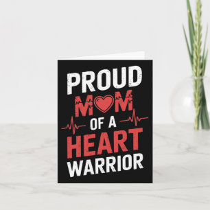 Tarjeta Concienciación sobre Enfermedades cardíacas de la 