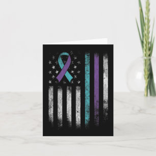 Tarjeta Concienciación sobre la prevención del suicidio en