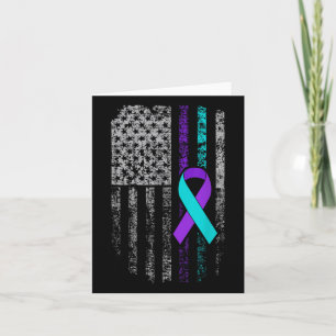 Tarjeta Concienciación sobre la prevención del suicidio en