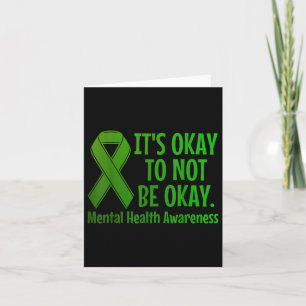 Tarjeta Concienciación sobre la salud mental Salud mental