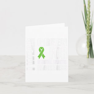 Tarjeta Concienciación sobre la salud mental Soporte de ci