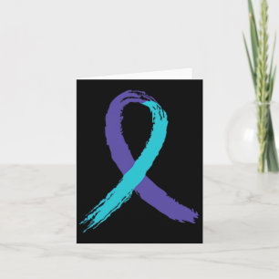 Tarjeta Concienciación sobre prevención del suicidio Abuel