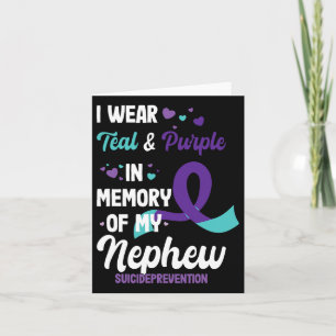 Tarjeta Concientización sobre la Prevención del Suicidio e