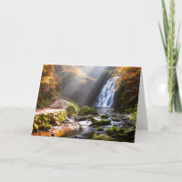 Condado Antrim, Irlanda del Norte de la cascada el