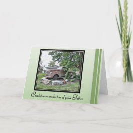 Tarjeta Condolences on the Loss of your Father - Card