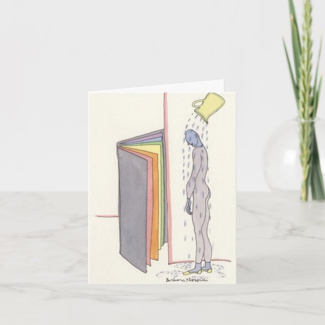 Tarjeta Condolencia gay Notecard (Anverso)